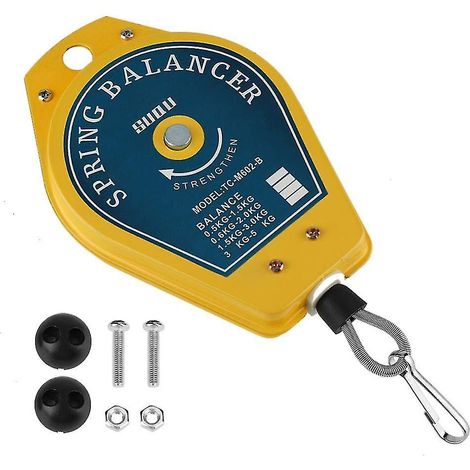 Support d'outil de suspension à ressort rétractable 0,5-1,5 kg avec vis (accessoire) (1/4)