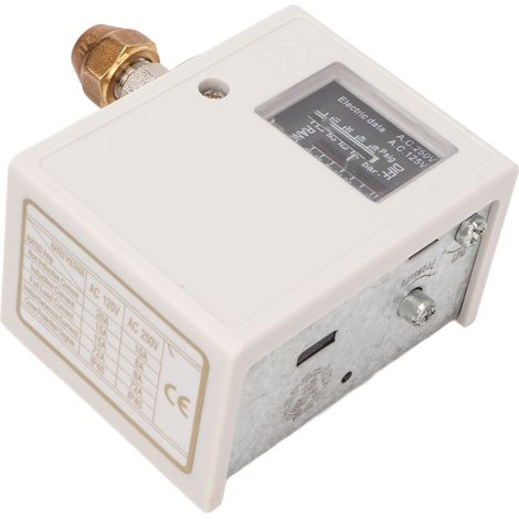 Druckschalter für Luftkompressoren, Messingkern, Feingewinde, Brunnenpumpen, Boiler, Kaltwäscher, AC 125 V/250 V, Standardschnittstelle (1/5)