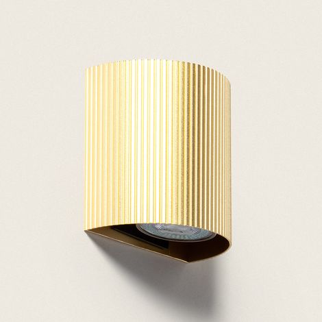 Applique da Parete Alluminio Aritz Oro