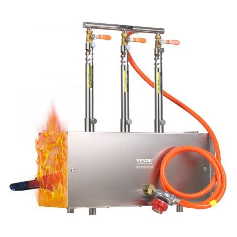 Forge à Gaz Propane Portable - Four de Forge à 3 Brûleurs (1/5)