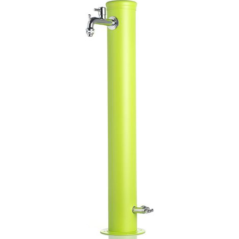 Fontana da Giardino con Doppio Rubinetto Belfer 42/ARR Verde Acido