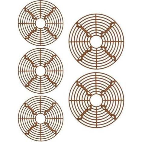 Set mit 5 zuschneidbaren Blumentöpfen mit Netz für Welpen und Hunde - Für den Innen- und Außenbereich (1/5)