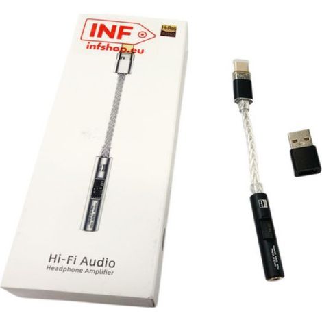 Adaptateur audio USB-C vers jack 3,5 mm BA23 avec DAC intégré Le noir (1/3)