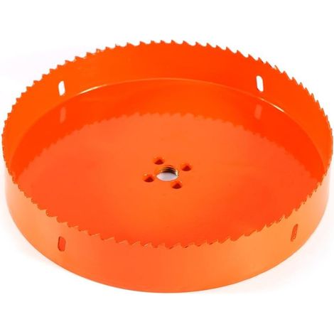 Scie Cloche - 200 mm - Acier Rapide HSS - Pour Bois Tuyaux Métal Plastique Cloison Sèche - 1 Pièce (1/5)