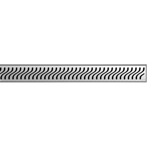 ACO ShowerDrain Griglia/grating 800x80/ Flag/V2A/ K3 US 37370, 0153.73.70