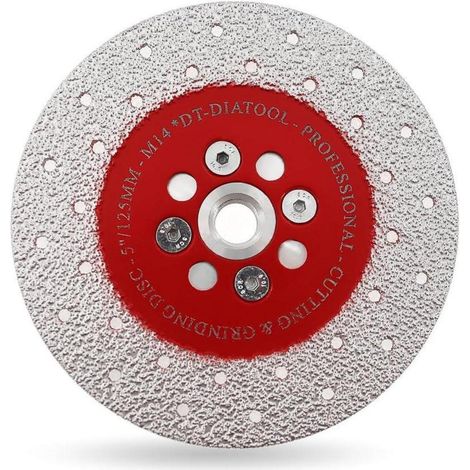 Diamanttrennscheibe 125mm M14 für Granit Beton Marmor Stein (1/5)