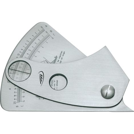 Helios Preisser Schweißnahtlehre 0,1 mm (1/2)