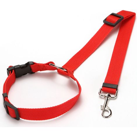 Nouvelle ceinture de sécurité réglable pour chien et chat, ceinture de voyage avec clip, collier de sécurité pour voiture (1/4)