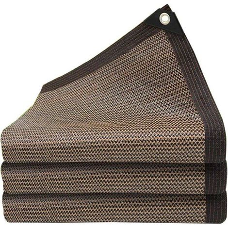 Filet D'Ombrage, 4x4m Filet Protection Solaire 95% UV Tissu D'Ombrage, Toile d'ombrage de Serres Coupe-Ventpour La Couverture (1/5)