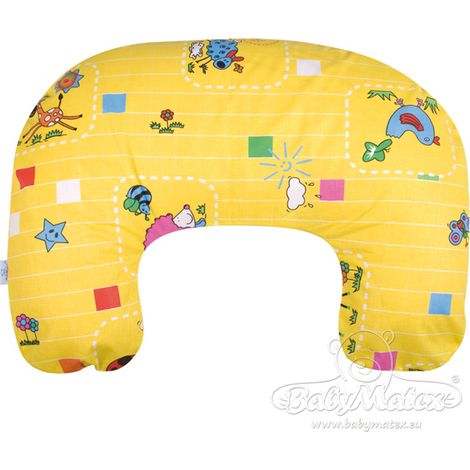 Oreiller de positionnement miniRELAX en tissu. amusant. longueur : 140