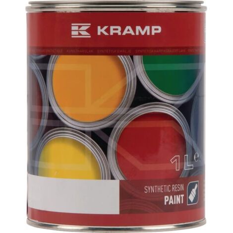 Peinture brillante pour métal 1L – Couleur orange – Résistante aux UV et intempéries – Protection durable pour équipements agricoles (1/4)