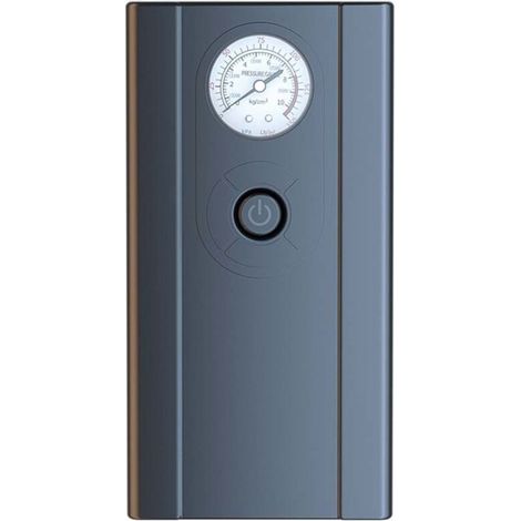 Compresseur d'air portable, mini pompe électrique, pompe à vélo électrique 150 PSI, compresseur avec affichage pointeur et port USB pour pneus de moto, voitures, (1/4)