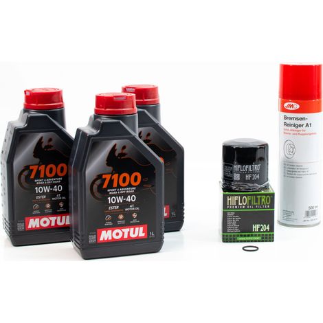 Kit Entretien Vidange pour YAMAHA XP 560 TMAX de 2022 à 2024 - MOTUL 7100 10W40 3L