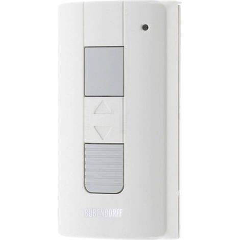 Store Menuiserie – Boîtier émetteur vide V2 Bubendorff – Télécommande pour volets roulants – Compatible gammes ID2, DESIGN, NELTO – Dimensions 45x85mm