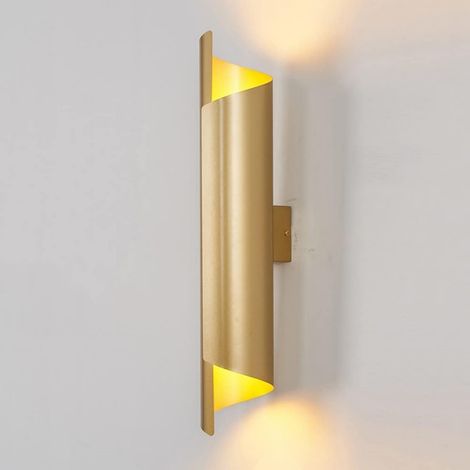 Applique Murale géométrique en métal, luminaire Moderne à intensité Variable, Lampe E27 pour Chambre, Salon, Couloir, éclairage intérieur (1/4)