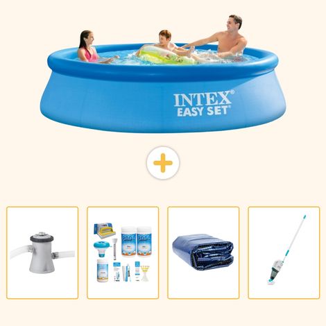 Intex Piscine Easy Set Ronde - 305x76 cm - 5-pièces S310 (1/5)