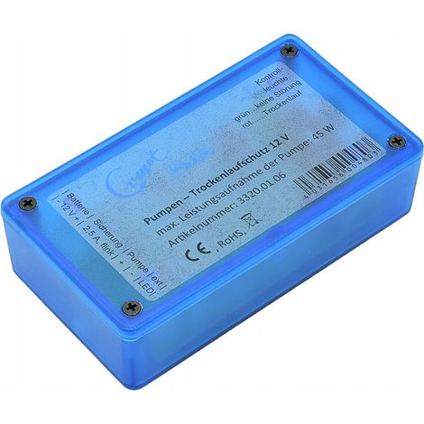 Interruptor de bomba de agua, protección contra funcionamiento en seco, 12V 45W (1/5)