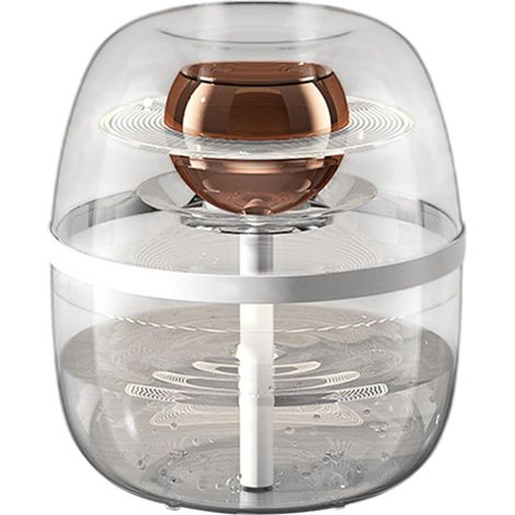 Humidificateur à brume froide - Diffuseur hydratant avec lumière Mini humidificateur pour la détente à la maison, compact et portable (1/5)