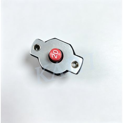 Disjoncteur à réarmement manuel 6T3644/20A pour chargeuse Komatsu-7, chargeuse Caterpillar 320D/GC, bulldozer 938G et D6R (1/5)