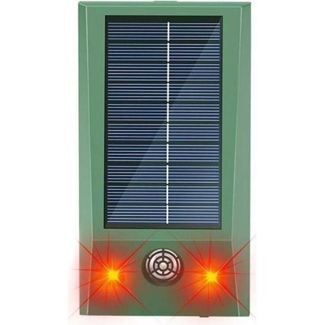 Repellente ad ultrasuoni ad energia solare per topi, ratti e insetti - Alimentato ad energia solare (1/4)