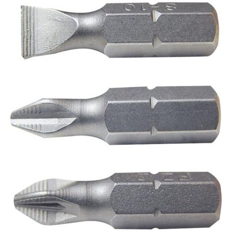 Puntas atornillado Serie Vanadium HRc 25mm Ratio - Plana / 0,8 x 5,5mm. (1/2)