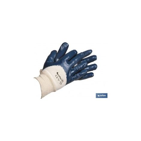 Pack mit 12 blauen Nitrilhandschuhen T-10 für professionelle Anwendung