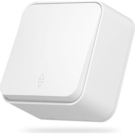 Interrupteur en saillie unipolaire IP20 blanc Videx Binera (1/5)