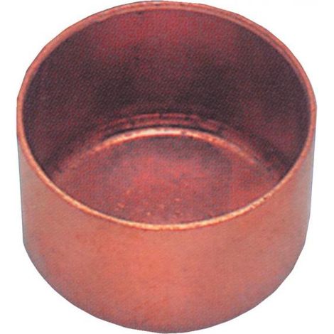 bouchon à souder en cuivre - femelle - diamètre 12 mm - sachet de 2 (1/2)