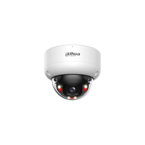 Dahua Camara Ip Mini Domo Antivandalico Serie 3, 4mp, Ir 40m, Ip67, Ik10, Poe, Smart Dual Light,