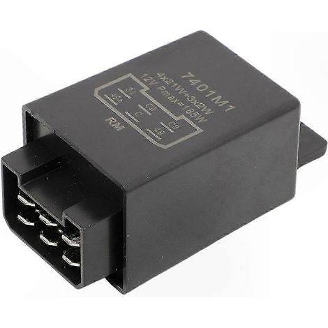 Relais clignotant 12 V 21 W pour tracteur, remplacement universel 335200160 (1/5)