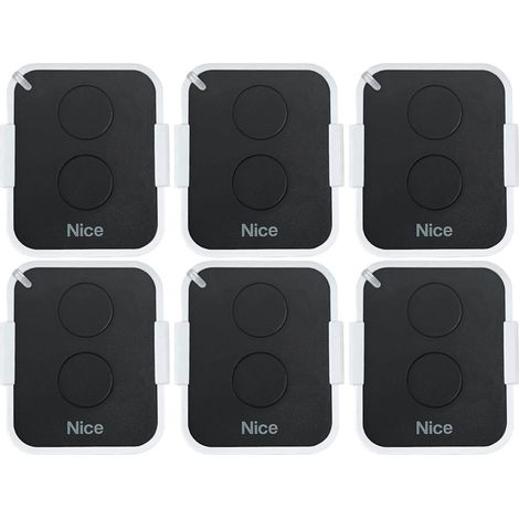 Pack de 6 Télécommandes NICE Era-One ON2E 433.92MHz (1/4)