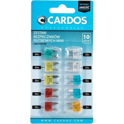 740571 cardos AA301M Mini-Sicherungen
