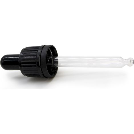 Bouchon compte-gouttes pour pipette pour flacon de 30 ml- Vendu par 1