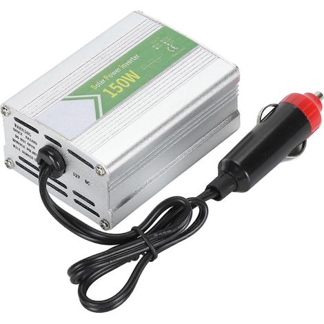 Convertisseur de voiture 150 W 12 V vers allume-cigare pour téléphone, tablette ou ordinateur (1/5)