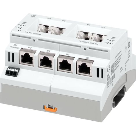 Commutateur Ethernet industriel Phoenix Contact FL SWITCH 1108 REG 5+2 ports Y783323