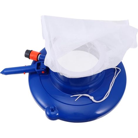 Tête Aspiration Portable pour Nettoyage Piscine Compatible Pompe à Eau Outil pour Sol et Angles Difficiles Usage Étangs et Aquariums