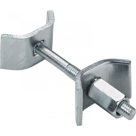 Hettich – Lot de 2 raccords de plan de travail en acier chromé – Longueur 65 mm – Finition esthétique et durable pour assemblage mobilier (1/2)