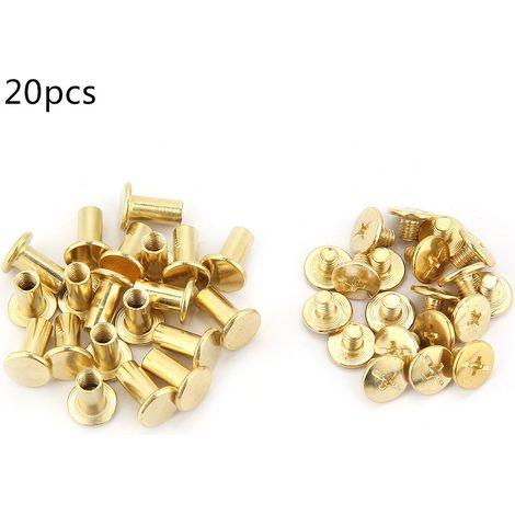 Rivets, piquets de tente, rivets cuivrés (M510-14) (1/5)