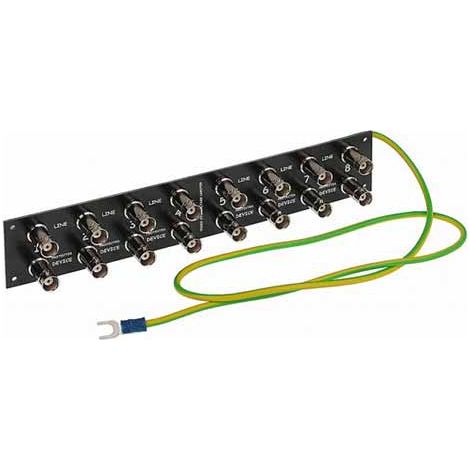 Limitatore di sovratensione video per 8 canali BNC - Scheda PCB protezione fulmini videosorveglianza