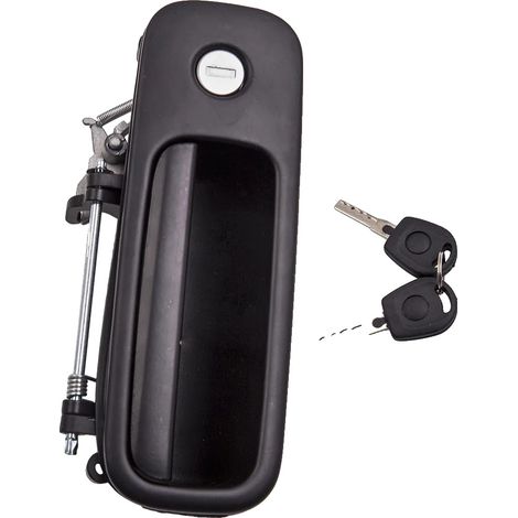 Cerradura para manija de portón trasero, plástico resistente, 19 cm x 8 cm x 8 cm, compatible con varios modelos de vehículos, tipo de artículo: cerradura para manija de portón trasero, completamente  (1/5)