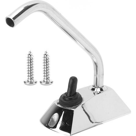 Commutateur de robinet de pompe à eau électrique 12V pour remplacement de tuyau d'identification de 10mm/0.4in pour caravane camping-car RV (1/4)