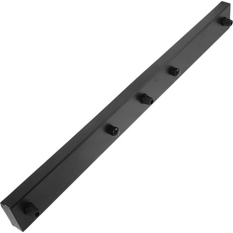 Support de fixation pour plafonnier Unomor en fer noir (1/5)