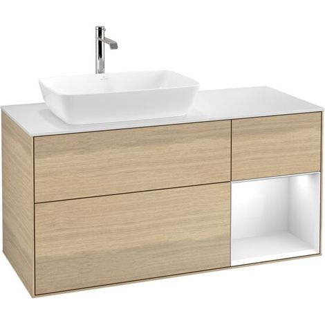 Villeroy & Boch G811GFPC Meuble sous-lavabo Finion G81 (1/2)