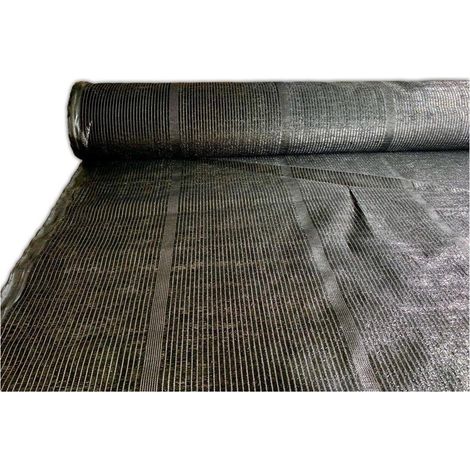Malla de Ocultacion Negra - Metro Lineal PREMIUM  1 m. de ancho - (1/3)