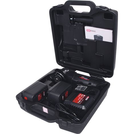 KS Tools Akku-Winkelschleifer 7000 U/min mit 2 Akkus und 1 Ladegerät - 515.4111 (1/5)