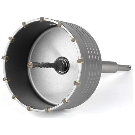 110-mm-Betonlochsäge, Kreislochsäge, geeignet für Beton, Zement, Ziegelwände, Mauerwerk (1/5)