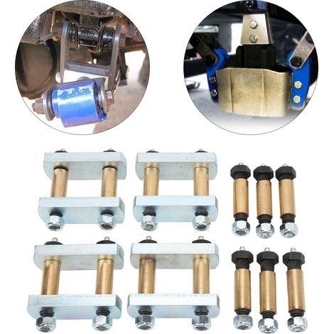 Kit de mise à niveau de manille renforcée, manille tandem de 3-1/8" avec 6 bagues en bronze (ultra-robuste) (1/5)