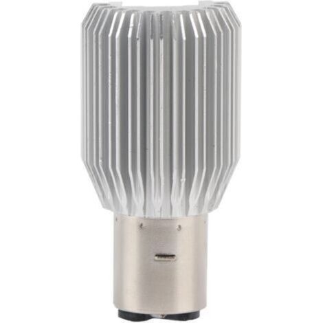 BA20D Moto LED Phare Blub Haut/Bas Faisceau Lumière COB Scooter Tête Lampe (1/3)