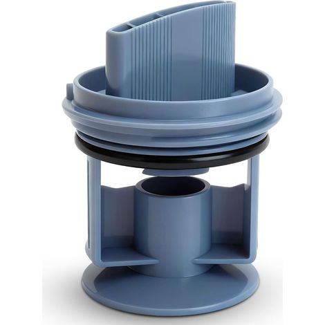 Couvercle de pompe de vidange pour machine à laver Siemens Bosch Bouchon d’évacuation étanche avec joint, compatible universellement avec Bosch Siemens Constructa Neff bleu pour IQ700 IQ500 Série 4 (1/5)
