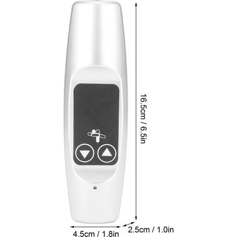 Ortviai Télécommande sans fil RF 433,92 MHz pour vérin linéaire électrique – 29 V, portée 30 m, boîtier ABS résistant (1/4)
